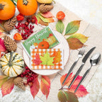 24 Packs Travel Size Tissue Pocket Slim Pack Facial 3 Ply Wallet Size Pocket Tissues for Travel Wedding Party Favors, 6 Styles(Leaf)