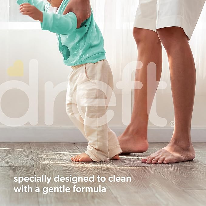 Dreft Stage 2 Active Baby Liquid Laundry Detergent,Helps Remove 99% of Baby Food Stains,114 loads,(Pack of 2)