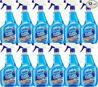 Valor Glass Cleaner Trigger Sprayer – Streak-Free Shine for Glass & Mirrors, 32 fl oz (32 Fl Oz (Pack of 12))
