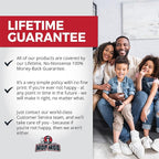 Heavy Duty XL Red Scouring Pads. 6x9 in 5 Pack of Scrubber Tools for Cleaning Stainless Steel Pots, Pans, Grills and Griddles. Extra Large Pad for Outdoor Use on Railings and Tiles.