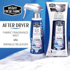 After Dryer Fabric Freshener & Wrinkle Release Spray - For Clothes & Laundry - Luxury Fragrance Odor Remover & Wrinkle Releaser - For Home & Travel - Fresh Linen Scent - 10.1 fl oz.