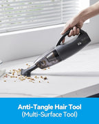 Brigii Pet Hair Vacuum with Anti-Tangle Hair Tool, Cordless Stairs Vacuum, 12KPA/25AW Handheld Vacuum with BRUSHLESS DC Motor, Lightweight 1.13lbs, USB-C Rechargeable-MX30