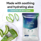 XL Adult Body Wipes for Women and Men - 1 Pack of 8 Travel Cleansing Wipes - 10x10 Large for Camping, Gym, Travel, and More