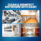 (6 Gallons) - Liquid Chlorine Bleach, for Laundry, Household and Commercial Cleaning, 1 Gallon Jugs