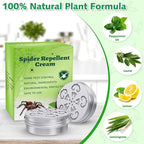 4 Pack Spider Repellent Indoor for Car Engines, Peppermint Oil, Naturally Spider Killer and No-Toxic Stay Away Spider Traps Indoor, Rat, Roach, Mosquito, Bugs & Other Pest Stay Away Spider Spray