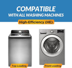 Washing Machine Cleaner Tablets | 24 Count 1-Year Supply | Formulated for Pet Owners | Pet-Friendly Deep Descaler | HE, Top & Front Load | Septic Safe & Eco-Friendly | Eliminates Odor & Residue