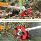 Upgraded Weeding Disc, Universal Weeding Disk, One Blade Replacement Heads, Weed Eater Blades, Weed Wacker Blade, Multifunctional Weeder Plate for Trimmer (2PC)