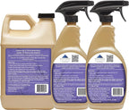 Granite Gold Clean and Shine Spray for Granite, Marble & Other Natural Stone & Quartz Surfaces, 1 x 64 Fl. Oz. & 2 x 24 Fl. Oz., 3-Pack