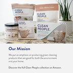 The Clean People Fabric Softener Sheets - Dryer Sheets - Softens & Removes Static Cling - Vegan Laundry Softener, Essential Oils - Sweet Petals & Vanilla 360 Pack