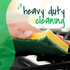 Scotch-Brite Heavy Duty Scrub Sponges, For Washing Dishes and Cleaning Kitchen, 12 Scrub Sponges