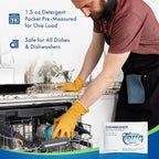Automatic Dishwasher Detergent Powder,1.5 oz. Individually Wrapped Packets (50 packs)