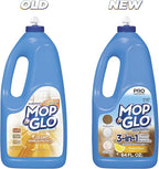 Mop & Glo Professional Multi-Surface Floor Cleaner, Fresh Citrus Scent, 64 Oz (Pack of 2)