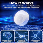 [2025 Upgraded] Ultrasonic Insect & Pest Indoor Repeller, Plug-in Control Electronic Repellent for Roach, Rodent, Mouse, Bugs, Mosquito, Spider, Mice, Ant, Home, Kitchen, Garage (6 Pack)