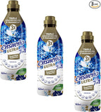ENSUEÑO Ultra 7-in-1 Fabric Softener, Frescura Azul, Triple Fragrance Concentration, 740ml, 3 Pack