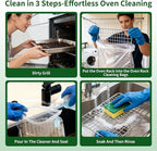 10-Pack Heavy Duty Oven Rack Cleaning Bags,19.7 * 27.5 inch，No Scrub Reusable Leak-Proof Soaking Bags for Grill Grates，Universal Fit for Oven Racks, Griddles and Smoker Grates