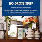 Aunt Fannie's Glass & Window Cleaning Wipes, Natural Streak-Free Glass Cleaner, 35 Count (Pack of 6)