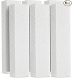 FALAMON 6 Pack Pumice Stone for Toilet Bowl Cleaning, Scouring Stick Remove Hard Water Rings, Calcium Buildup and Rust, Pumice Cleaning Bar for Tile Bath-tub