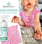 MOMREMEDY Hydrogen Peroxide All Purpose Cleaning Spray | Multipurpose Home Cleaner | Fabric and Laundry Stain Remover | All Surface Kitchen and Bathroom | Non Toxic