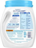 all Unit Dose Laundry Detergent, Mighty Pacs, Sensitive Fresh, 60 Count