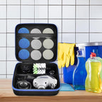 PAIYULE Case for Dremel Versa Power Scrubber Kit Cleaning Tool PC10-07/ PC360-5 Grout Brush, Bathroom Shower Scrub Kitchen & Bathtub Cleaner Holder for More Kinds Spin Scrubbers, Sponge Pads(Box Only)