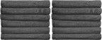 Utopia Towels Kitchen Bar Mops Towels, Pack of 216-16 x 19 Inches, 100% Cotton Super Absorbent Grey, Multi-Purpose Cleaning Towels for Home and Kitchen Bars