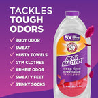 ARM & HAMMER Odor Blasters Deep Rinse and Revitalize Fabric Rinse, Laundry Additive, Eliminates Sweat and Musty Odors, Fresh Escape Scent, 50 fl oz