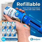 PetLovers Extra Sticky Lint Roller Ultimate Value Set 800 Sheets for Pet Hair Removal, Dog and Cat Lint Remover 8 Pack