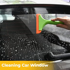 Gomake Small Silicone Squeegee Window Shower Squeegee Tool,Auto Water Blade for Car Windshield, Window, Mirror, Glass Door,Bathroom