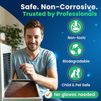 AC Pan Tablets, Commercial-Grade, Gel Lock Tech: Long Lasting, Moisture Activated Slow Release, Non-Corrosive & Safe - No Residue, Pan Treat Tablets (1 Ton, 140 Pack)