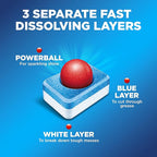 Finish Classic Dishwasher Pods, No Pre-Rinse Dishwasher Detergent Soap For Clean & Shine everyday with grease fighting Power, 84 count