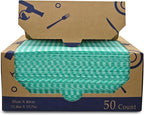 Heavy Duty Wipes Dish Cloths 50Pieces Reusable Wipes Multi-use Cleaning Cloths Towels