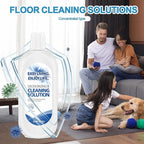 2L Hard Floor Cleaning Solution for Tineco iFLOOR Series - FLOOR ONE S3 S5 S6 S7 Series, Deep Cleaner for Floors, Child and Pet Friendly, Cleaner Refill for All Wet Dry Vacuum Mop(33.8 OZ*2)