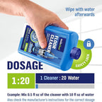 WoldoClean Floor Cleaner Solution for Robot Mops 25.36 fl.oz - Concentrate Makes 40 Gallons, compatible with Roborock, Dreame, Roomba, Tineco