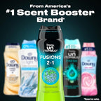 Downy Unstopables Fusions Scent Duos Laundry Scent Booster Beads, Twilight and Jasmine Scent, 10.7 OZ, 24hr non-stop freshness with 2 in 1 dual scent laundry scent beads