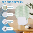 Fly Trap Indoor(1 Device + 3 Glue Cards), Mosquito Trap for Mosquito, Flies, Fruit Flies, Moths, Gnats, gnat Traps for House Indoor