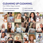 The Clean People Dishwasher Pods - Cuts Grease & Rinses Sparkling Clean - Residue-Free - Phosphate Free Dishwashing Pods (120 Count, Lemon Verbena)