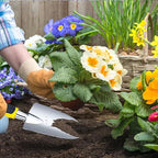 Garden Shovel Garden Hand Trowel, Heavy Duty Gardening Hand Tools with Ergonomic Handle, Rust Resistant Small Garden Spade for Diligent Farmer Soil Excavation, Planting and Transplanting