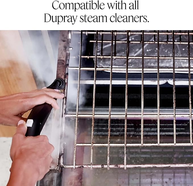 Dupray Small Brass Brushes - Heavy-Duty Cleaning Accessories for Dupray Steam Cleaners, Pack of 10