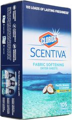 Clorox Scentiva Laundry Care | Dryer Sheets, Fabric Softener, Scent Booster Beads and Fabric Refresher Spray in Multiple Scents