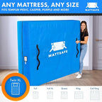 Nordic Elk Mattress Bags for Moving and Storage (Twin XL) Heavy Duty Moving Supplies, 8 Sturdy Handles, Strong Zipper, Mattress Cover Bed Bags, Storage Cover Essentials Packing Protector