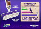 Swiffer PowerMop Wood Mopping Pad Refills for Floor Cleaning, 5 count