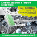 Rockin' Green Deep Cleaning and Deodorizing Tablets for Dishwashers, Washing Machines, and Garbage Disposals, Removes Odor and Residue (Multi-purpose Cleaning Tablets, 24 Pack)