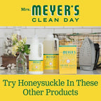 MRS. MEYER'S CLEAN DAY Liquid Fabric Softener,Infused with Essential Oils,Paraben Free,Honeysuckle,32 oz (32 Loads),(Pack of 4)