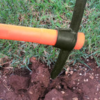 15 Inch Pick Mattock Hoe, 1.5Lbs Forged Adze Pick with Fiberglass Handle, Weeding Mattock Hoe Garden Pickaxe for Loosening, and Cultivating Vegetable Gardens or Flower Beds