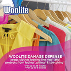 Woolite Damage Defense Liquid Laundry Detergent – Protects Clothes from Stretching & Pilling, 50oz
