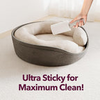 Lint Rollers for Pet Hair Extra Sticky, 550 Sheets Mega Value Set Lint Roller with 2 Upgraded Handles, 5 Rollers Portable Pet Lint Remover for Clothes, Furniture, Carpet, Dog & Cat Hair Removal