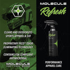 Molecule Refresh | Performance Apparel Care | Cleans and Deodorizes Racing Suites & Technical Fabrics | Signature Fresh Scent | 5 Gallon