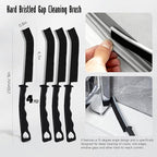 12Pcs Crevice Cleaning Brush, Multi-Purpose Hard Bristle Cleaning Brush Small Gap Scrub Brushes for Household Kitchen Gas Stove Bathroom Corner Window Grooves Keyboard Cup Teapot