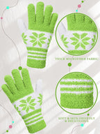 Patelai 3 Pairs Microfiber Plant Dusting Gloves Leaf Cleaning Gloves for Indoor Plants, Blinds, Furniture, House (Yellow,Pink,Blue,White,Medium)