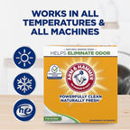 ARM & HAMMER Powder Laundry Detergent, Free of Perfume and Dyes, 100 Loads